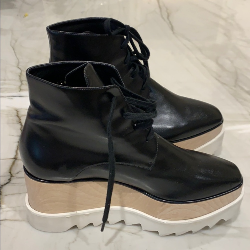 Stella McCartney Felik Ankle Platform Booties
